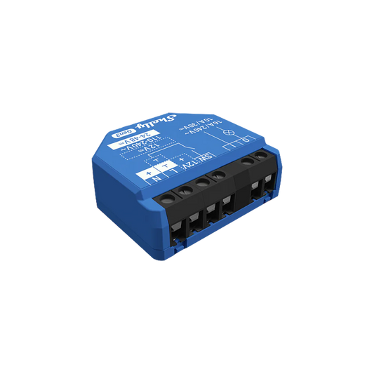 Shelly 1 Gen3 Wi-Fi-operated smart switch with dry contacts, 1 channel 16A